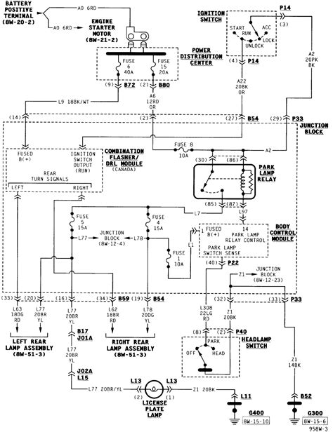 wiring diagram 2001 dodge van unibody 